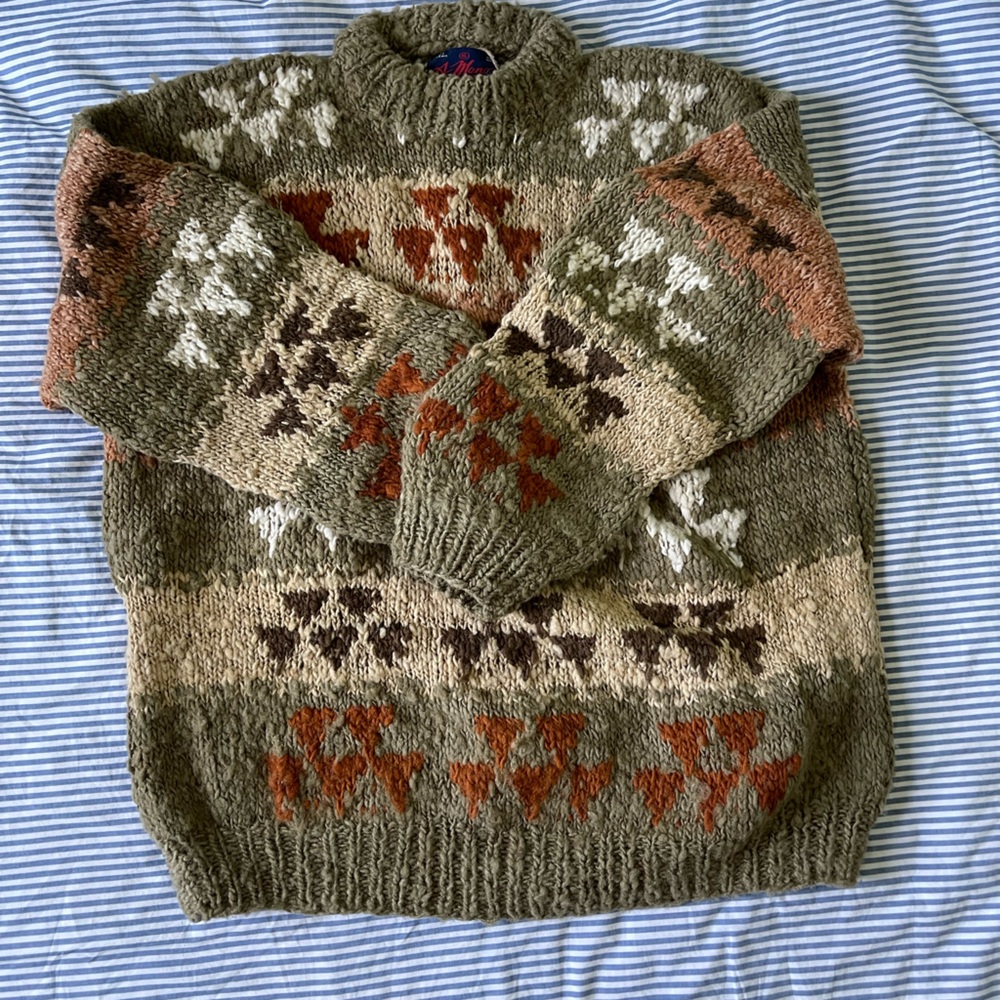 Vintage Amani Sweater Chunky Knit
